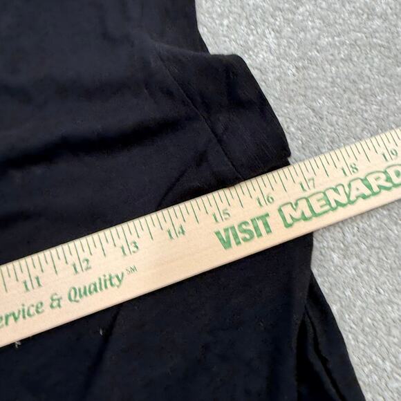 Pact NWT Relaxed Slub Muscle Tee Jumpsuit Jogger Black Sz Sml Organic Cotton Eco - Picture 14 of 15